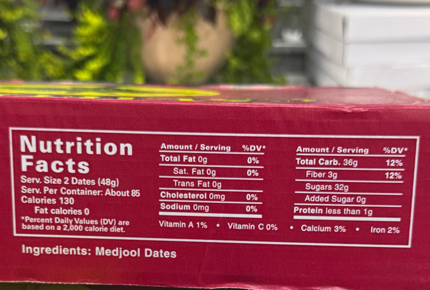 USDA Organic California Medjool Dates – Bulk Box
