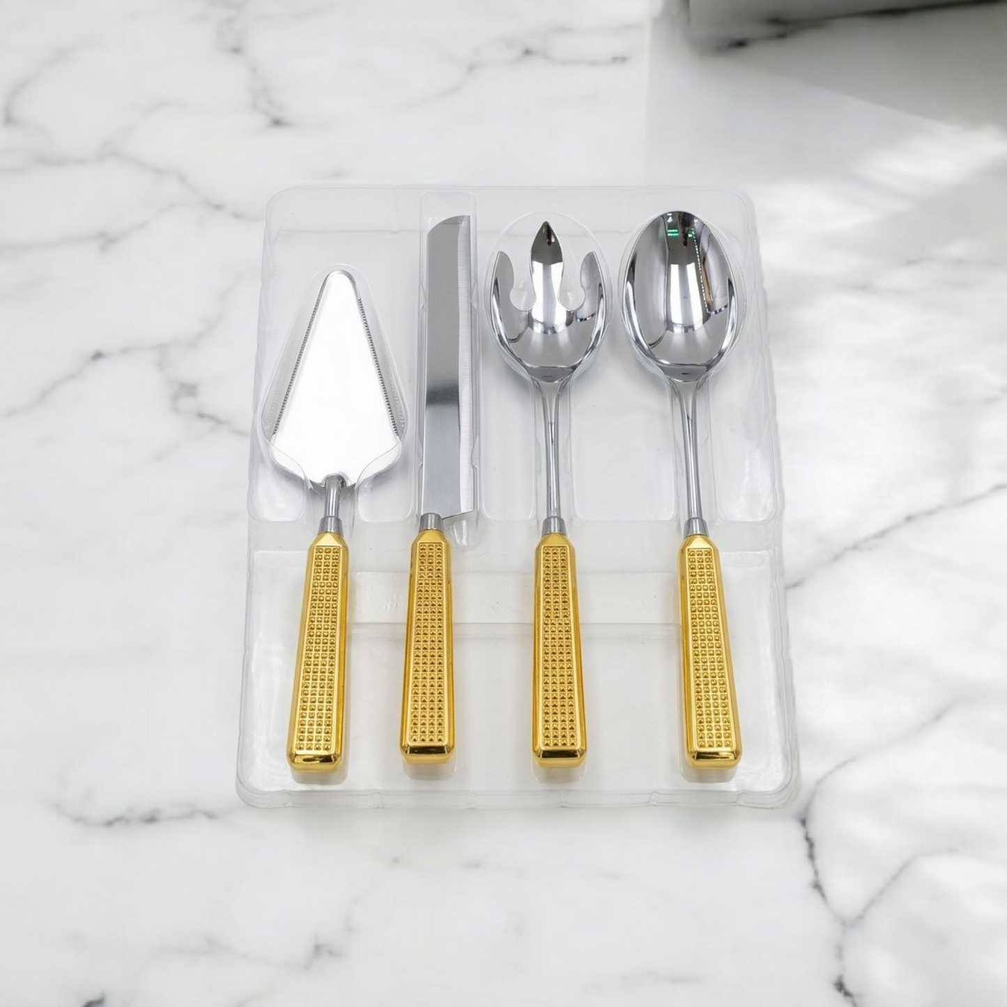 Royal Gold 4-Piece Serving Set