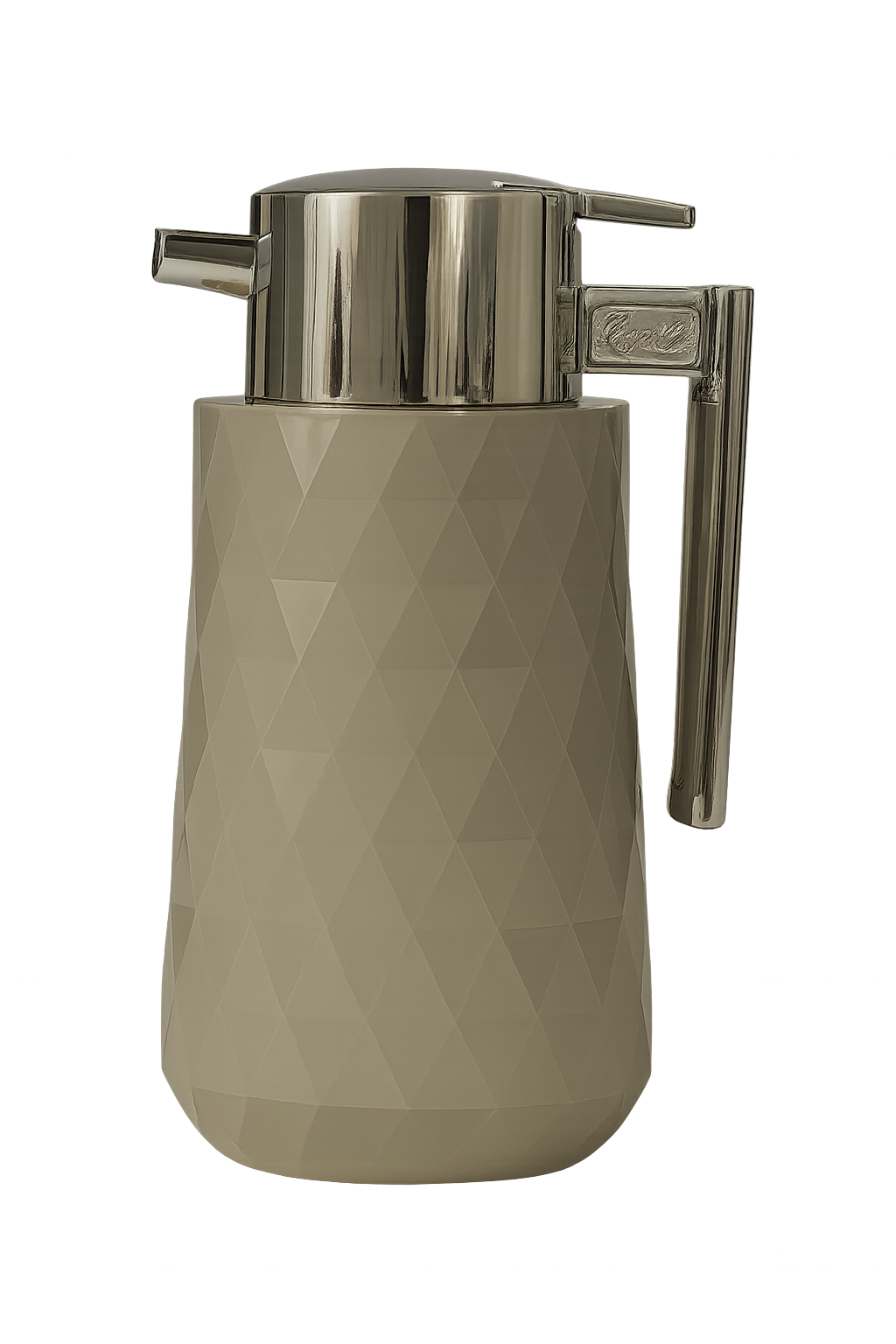 Diamond Chrome Thermos – Elegant & Durable