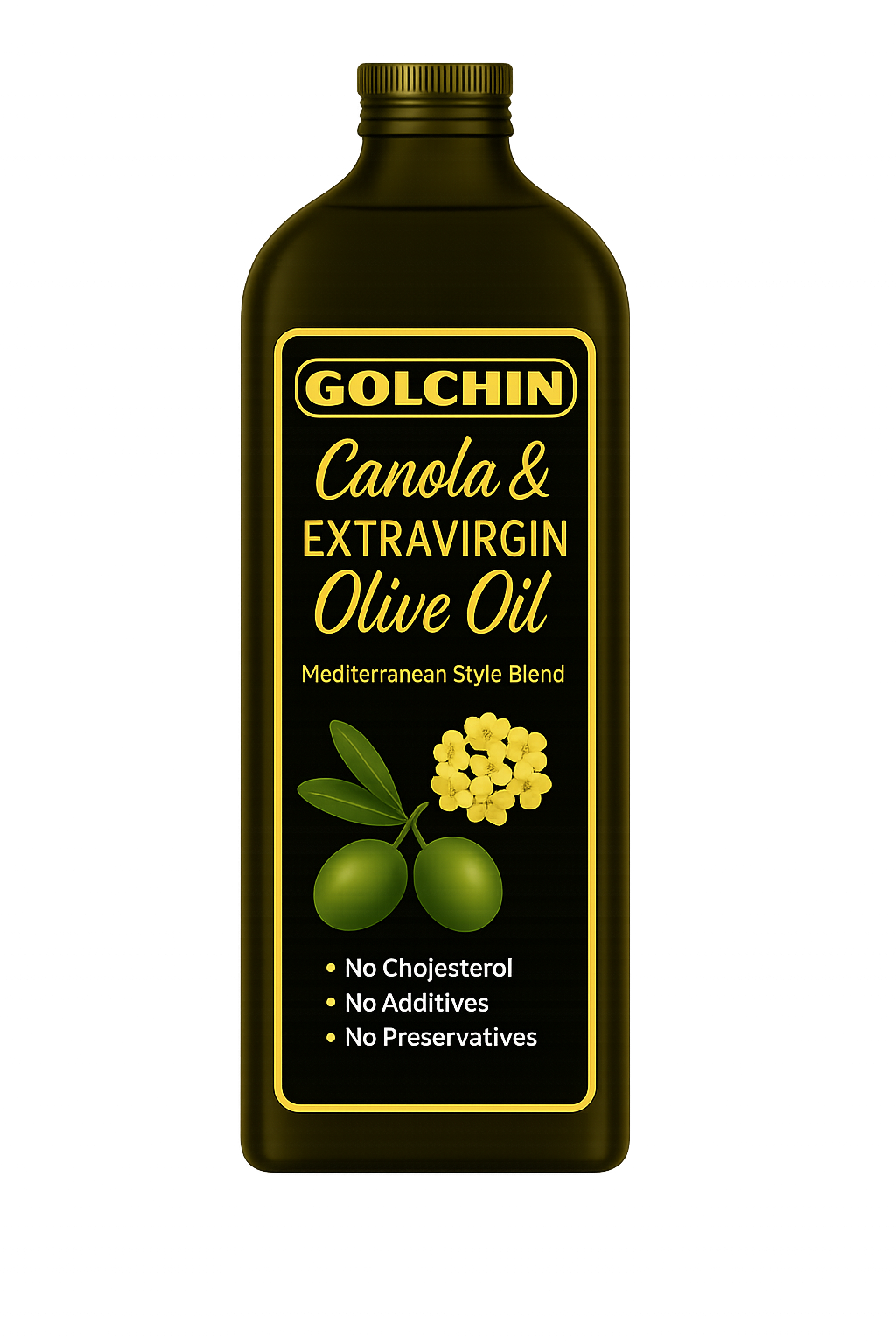 Golchin Canola & Extra Virgin Olive Oil – 1L