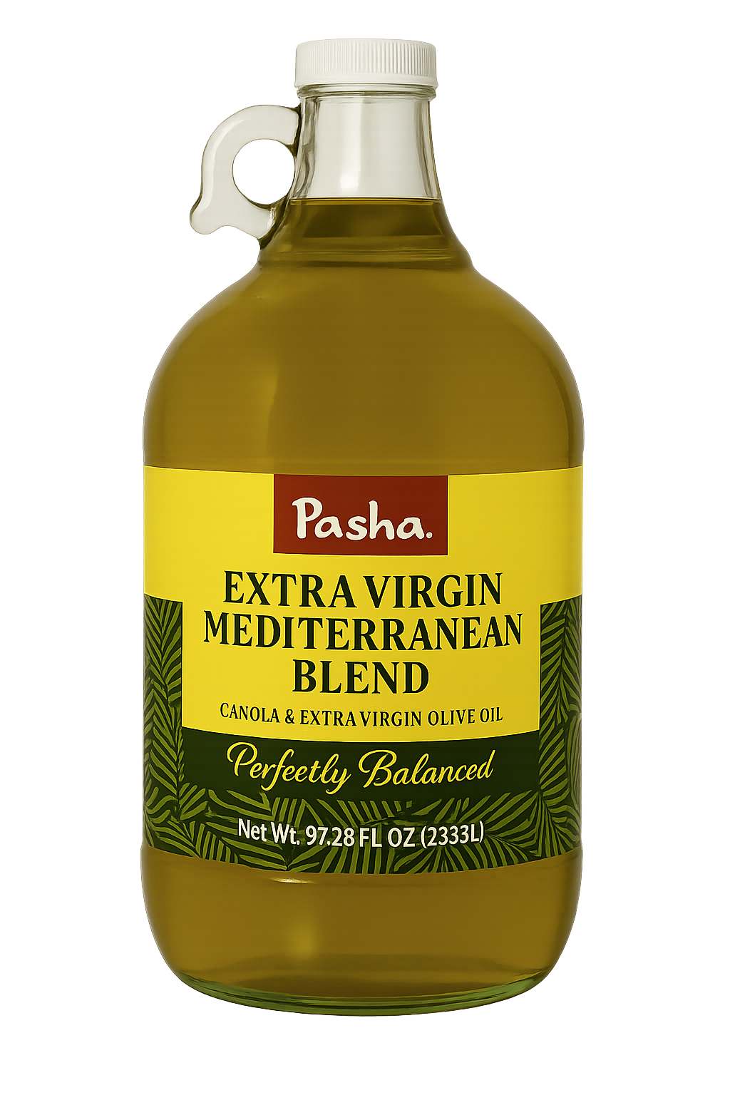 Pasha Extra Virgin Mediterranean Blend – 2.88 Liters (97.28 fl oz)