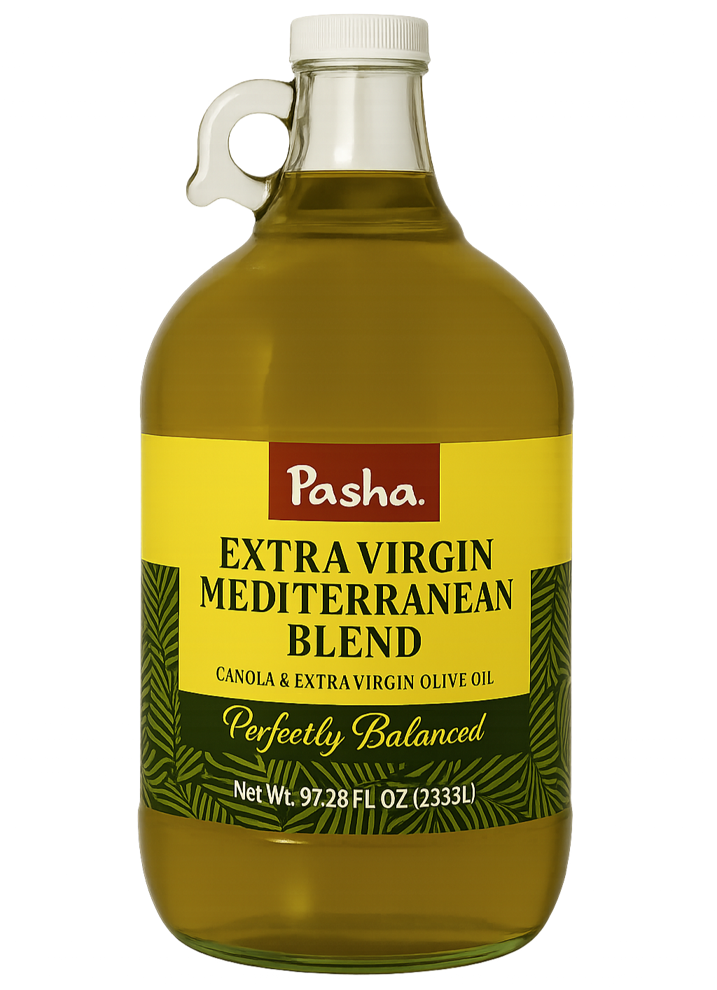 Pasha Extra Virgin Mediterranean Blend – 2.88 Liters (97.28 fl oz)