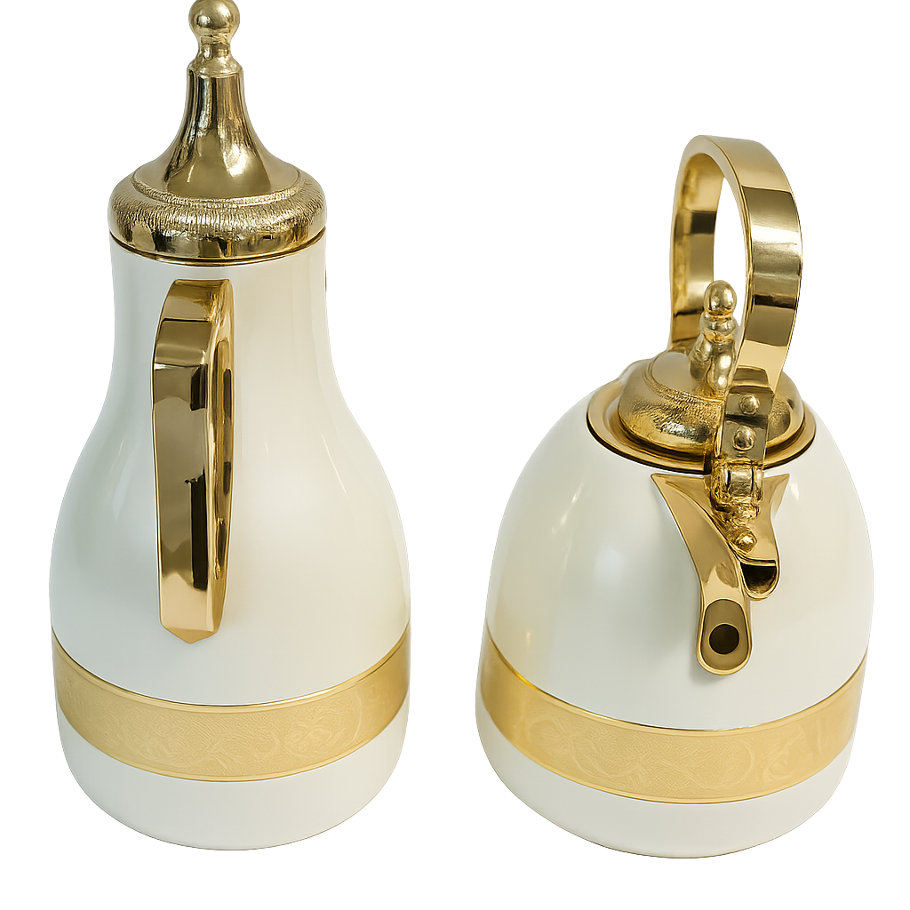 Najib Luxury Thermal Tea & Coffee Set – Gold Edition