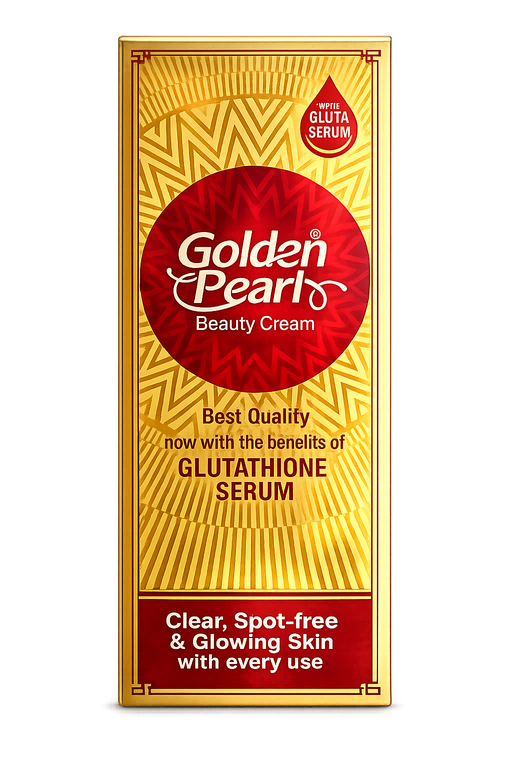 Golden Pearl Beauty Cream with Glutathione Serum – Afghan Market
