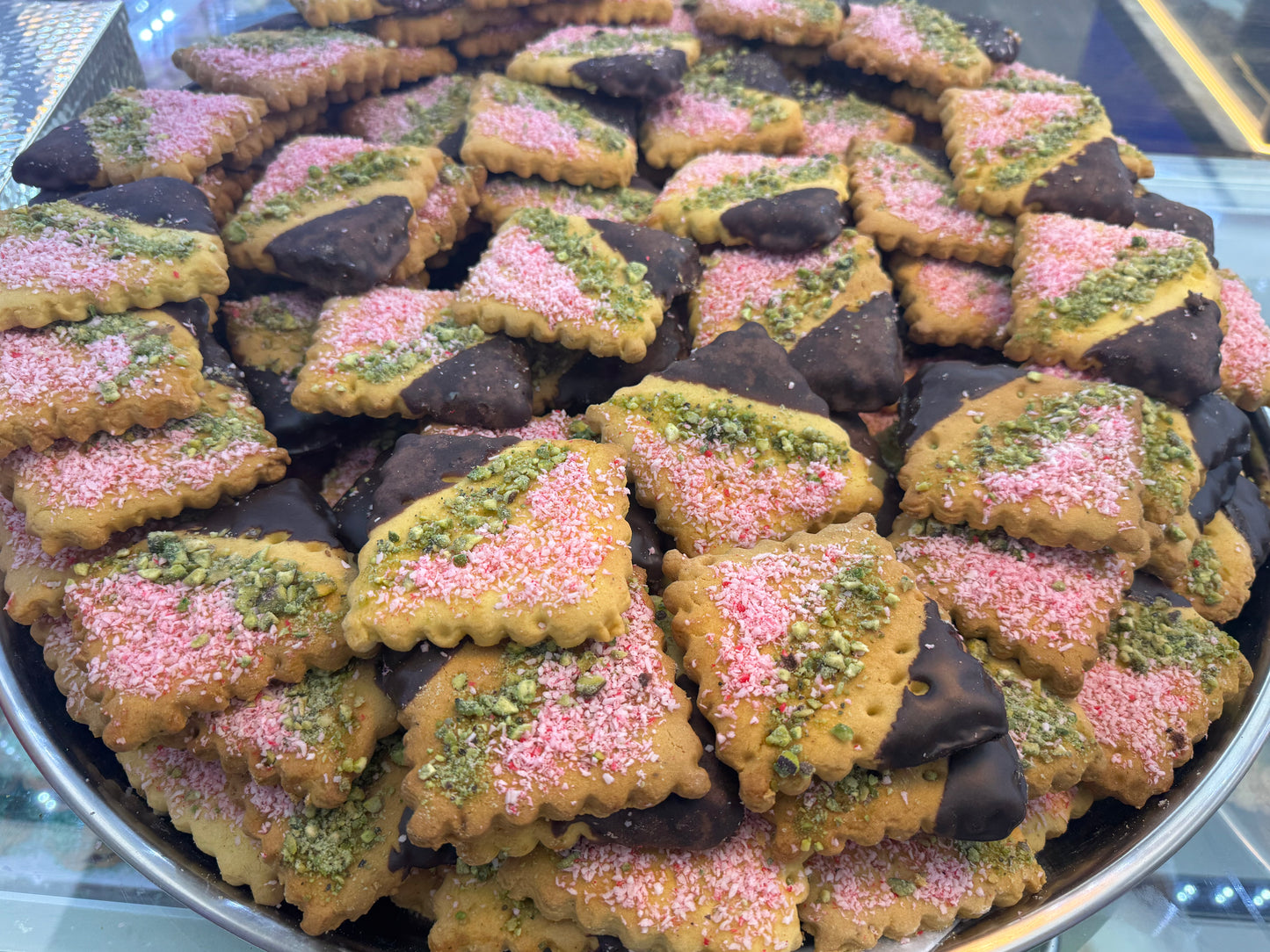 Afghan Sprinkle Sandwich Cookies – 12.99/lb