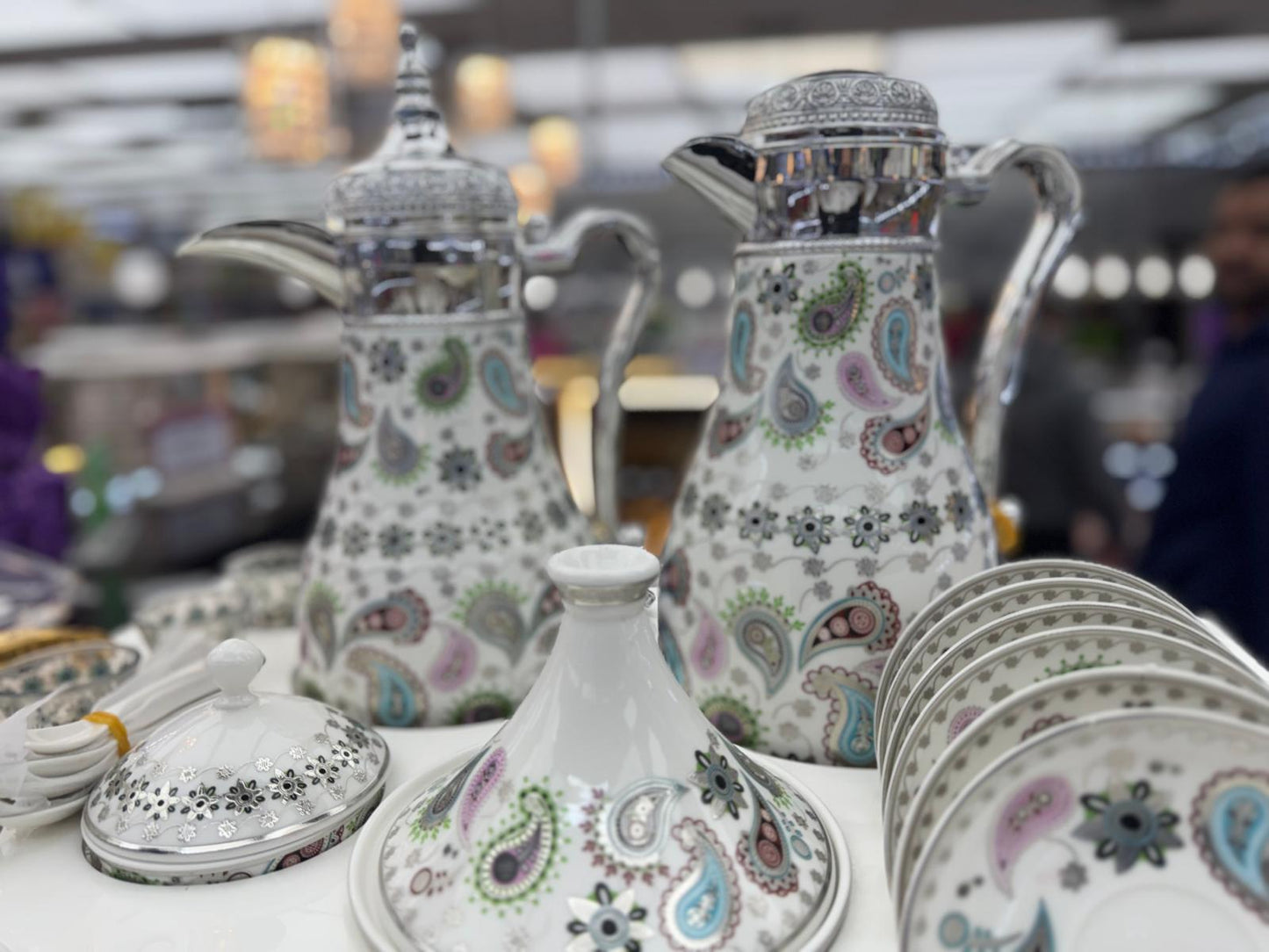 Luxury Afghan Tea & Coffee Serving Set – Complete Decorative Set