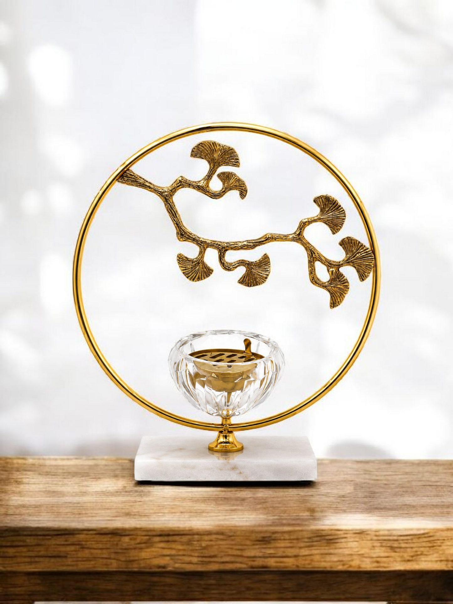 Luxury Gold Incense Burner