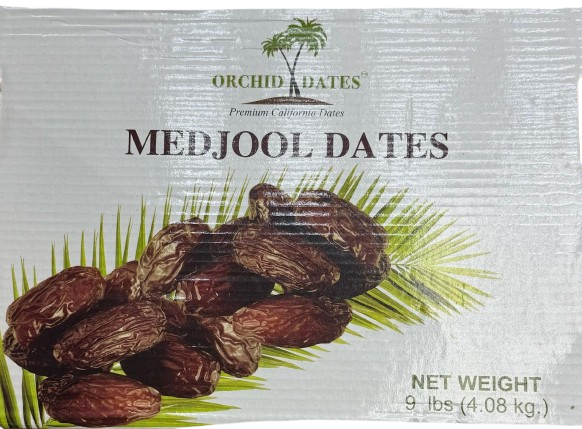 Orchid Medjool Dates – 9 lbs (4.08 kg)