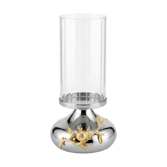 Pomegranate Elegance Hurricane Candle Holder