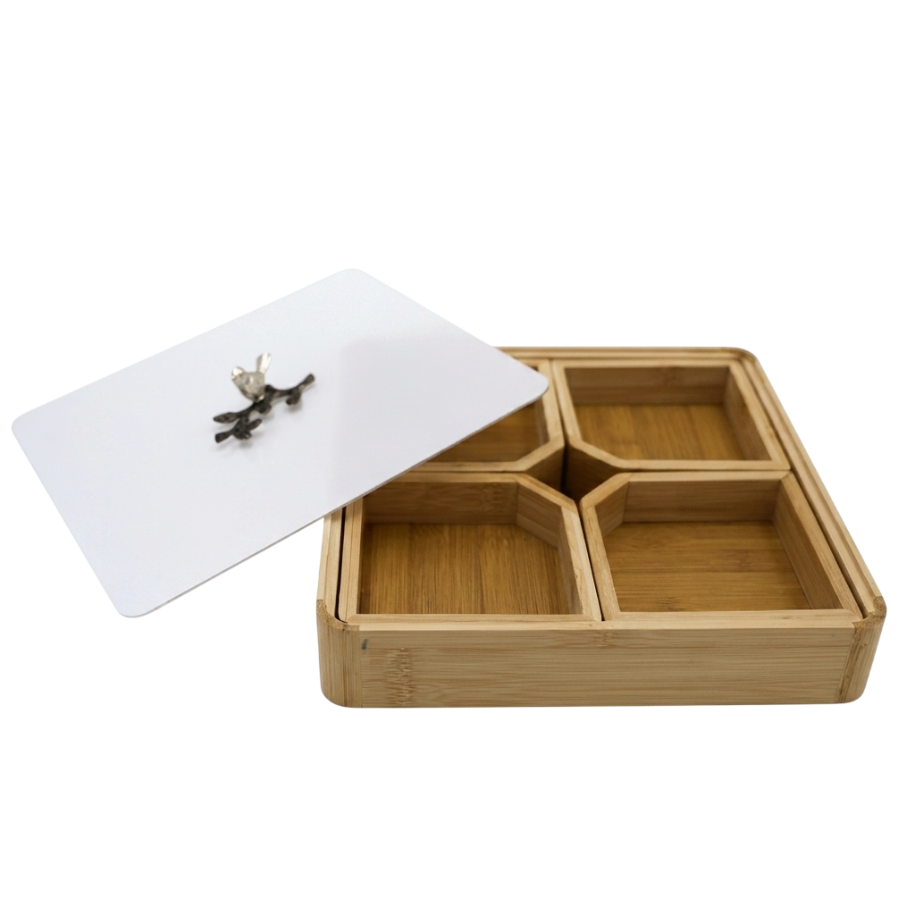Songbird Bamboo Snack & Treat Box