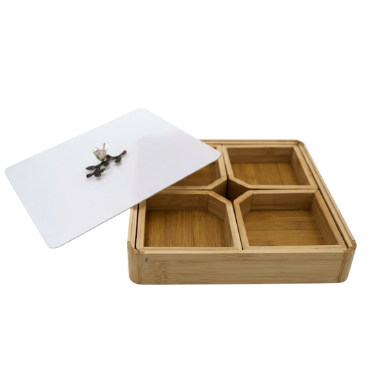 Songbird Bamboo Snack & Treat Box