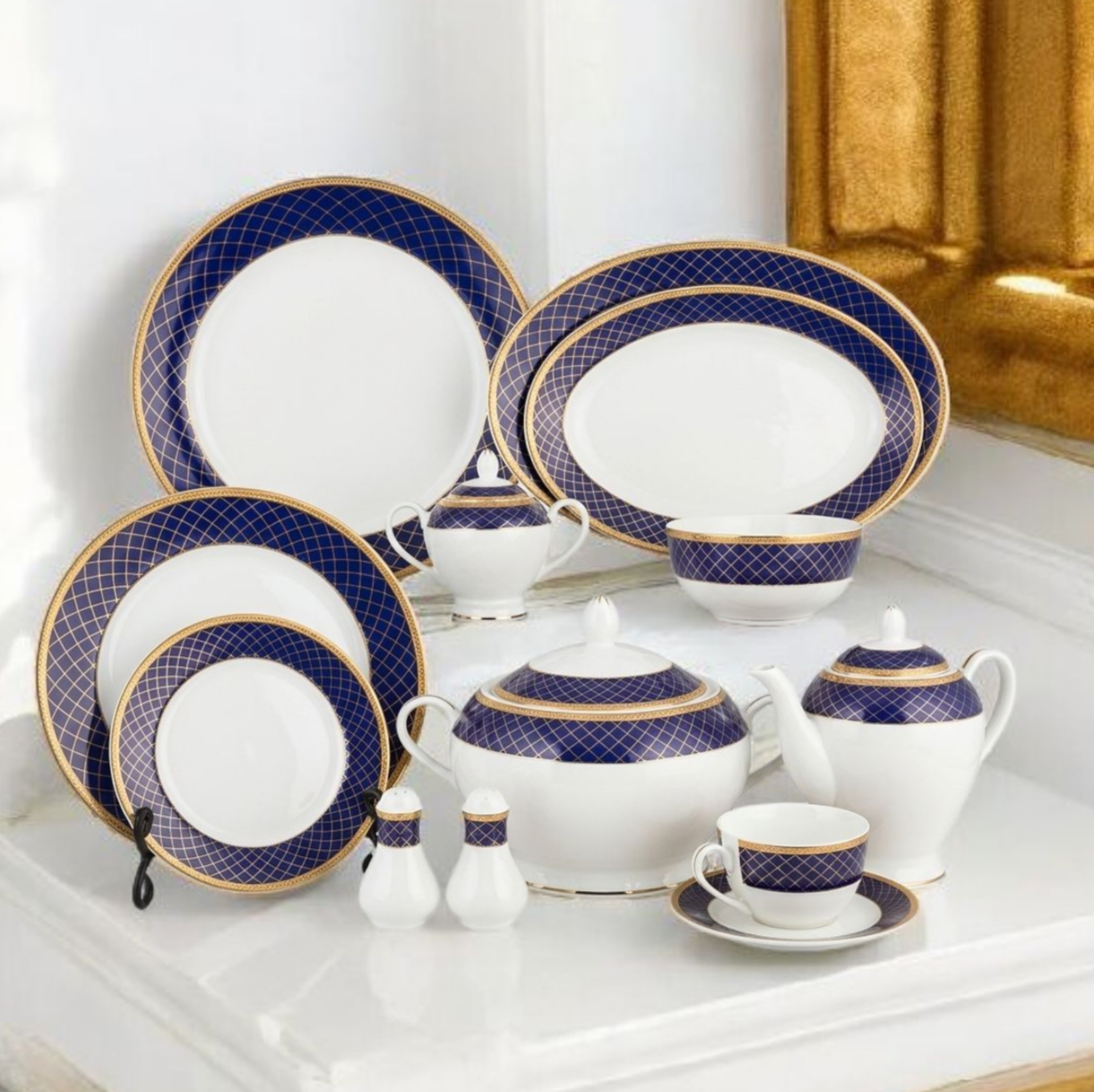 Imperial Sapphire Dinnerware Collection