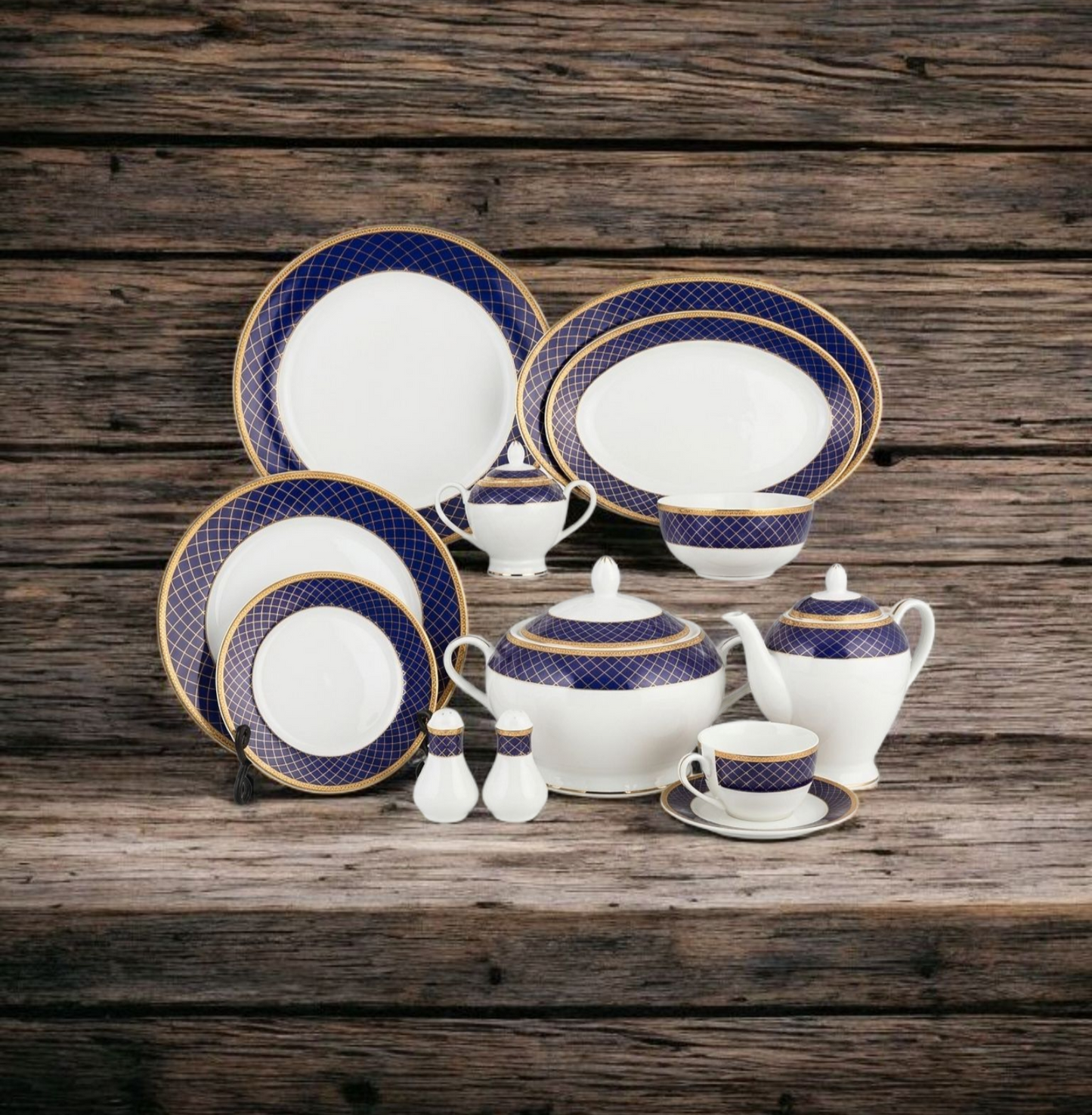 Imperial Sapphire Dinnerware Collection