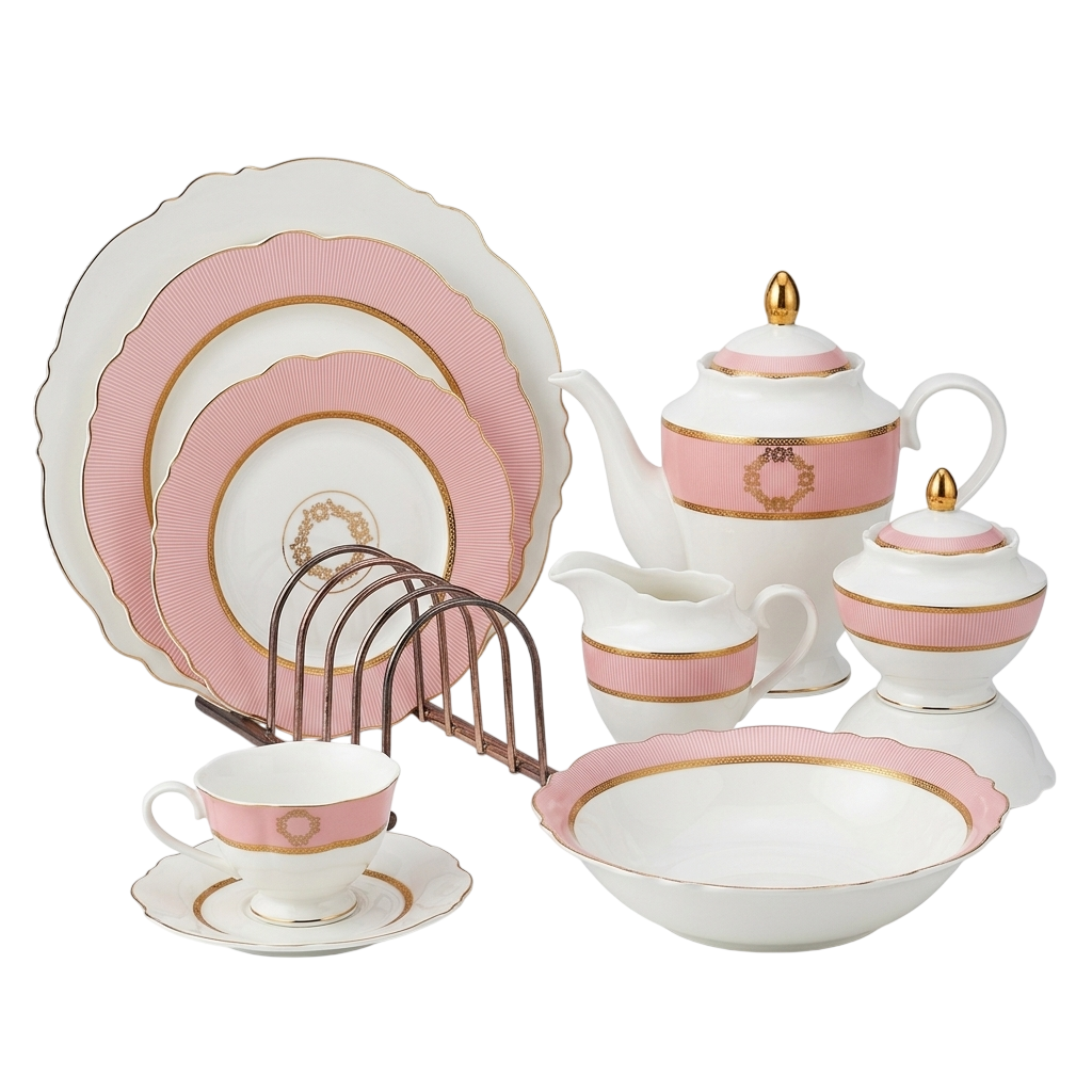 Blush Royale Porcelain Dinnerware Collection