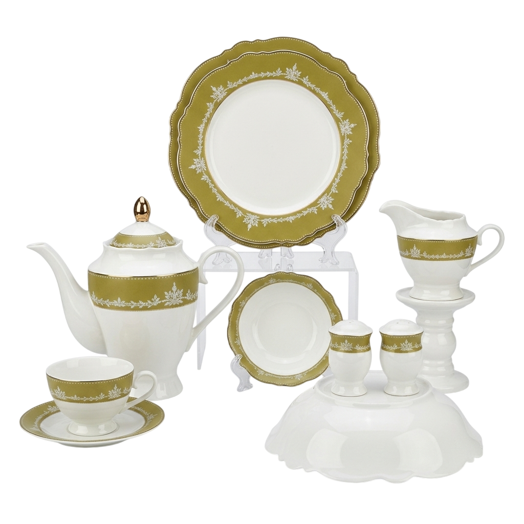 Olive Heritage Porcelain Dining Collection