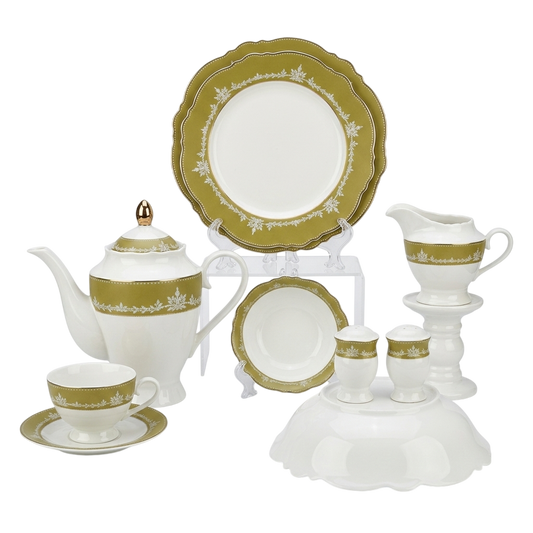 Olive Heritage Porcelain Dining Collection
