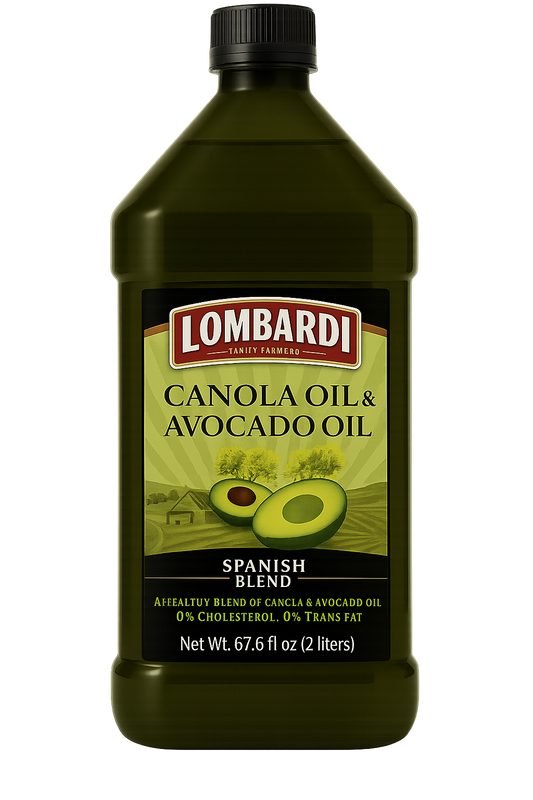 Lombardi Canola Oil & Avocado Oil – 2 Liters (67.6 fl oz)