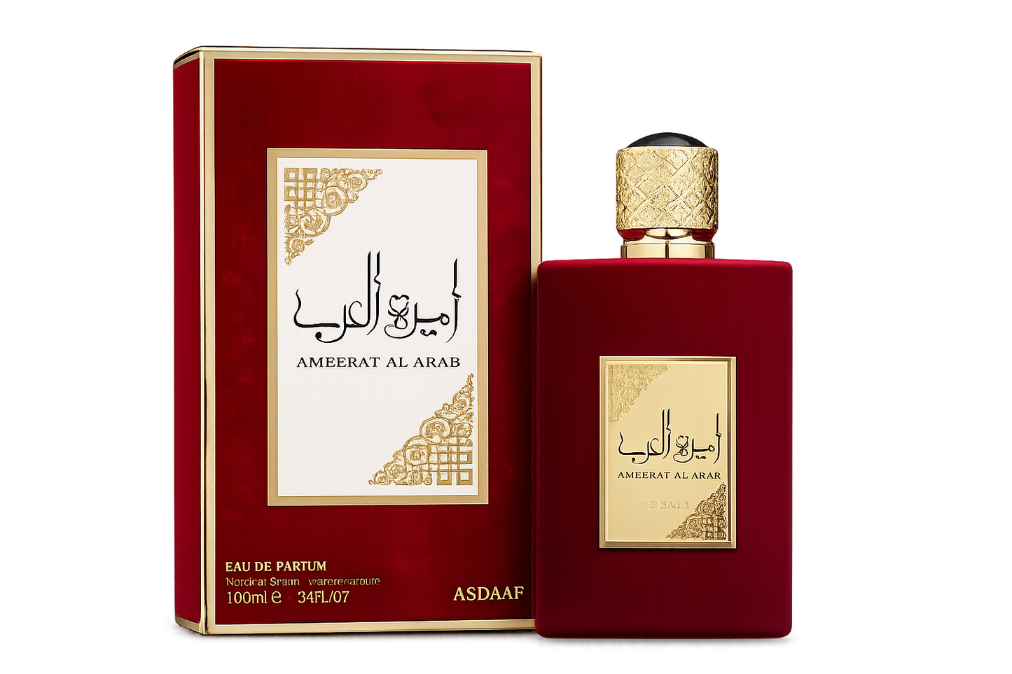 Asdaaf Ameerat Al Arab Eau de Parfum Spray for Women, 3.4 Ounce
