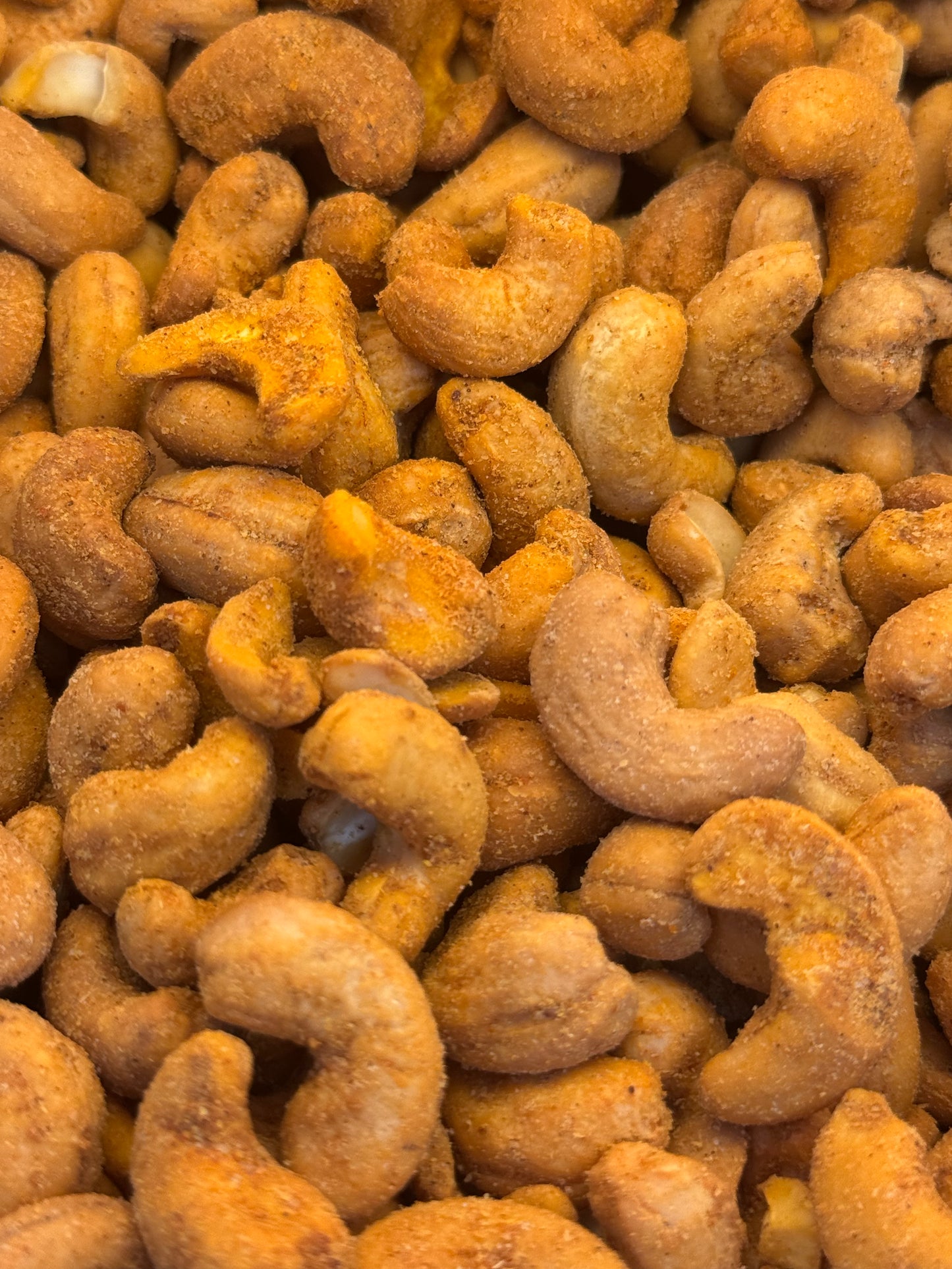 Spicy Roasted Cashews (19.99/lb)