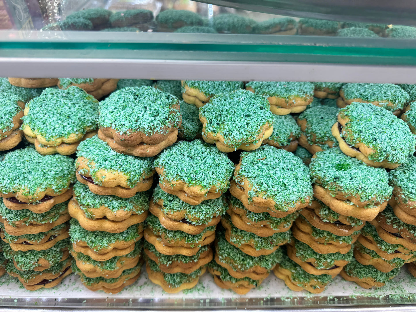 Afghan Green Coconut Sandwich Cookies – 12.99/lb