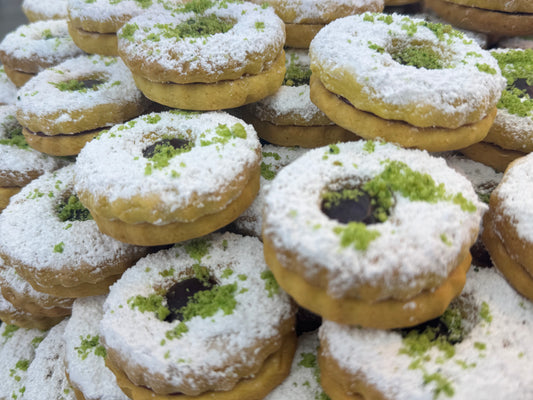 Afghan Powdered Sugar Jam Ring Cookies – 12.99/lb