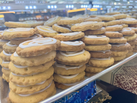 Afghan Vanilla Iced Sandwich Cookies – 12.99/lb