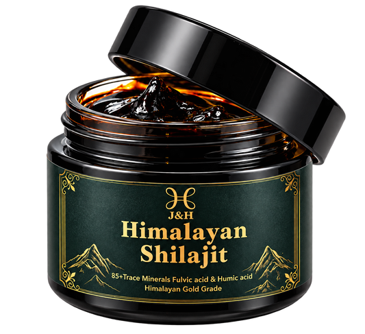 J&H Himalayan Shilajit Resin Premium Gold Grade, 30g