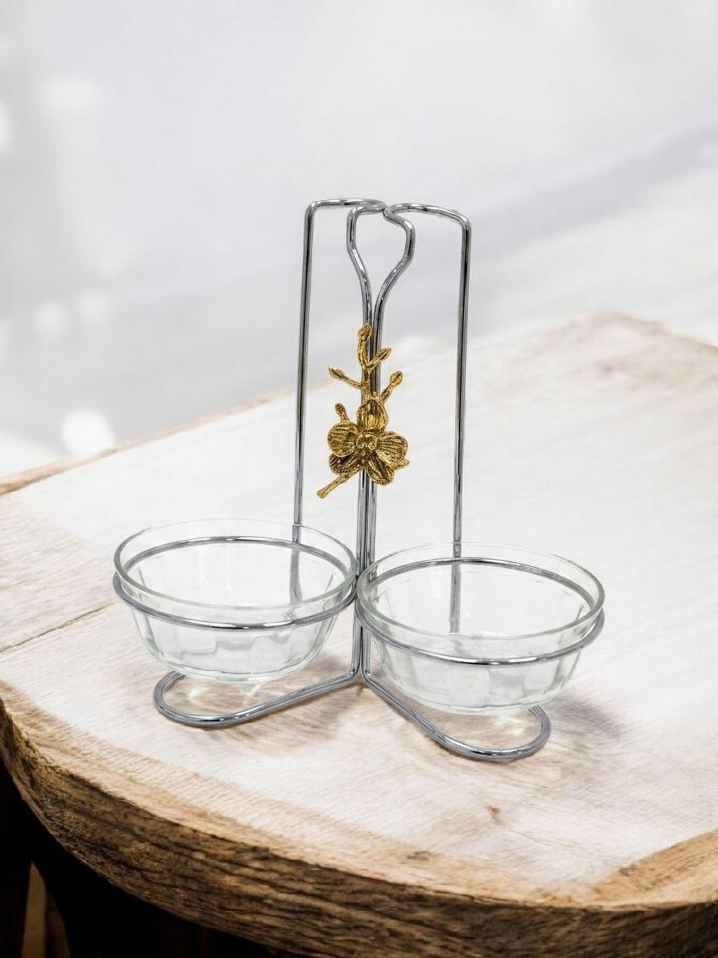 Luxury Double Dip Bowl Set