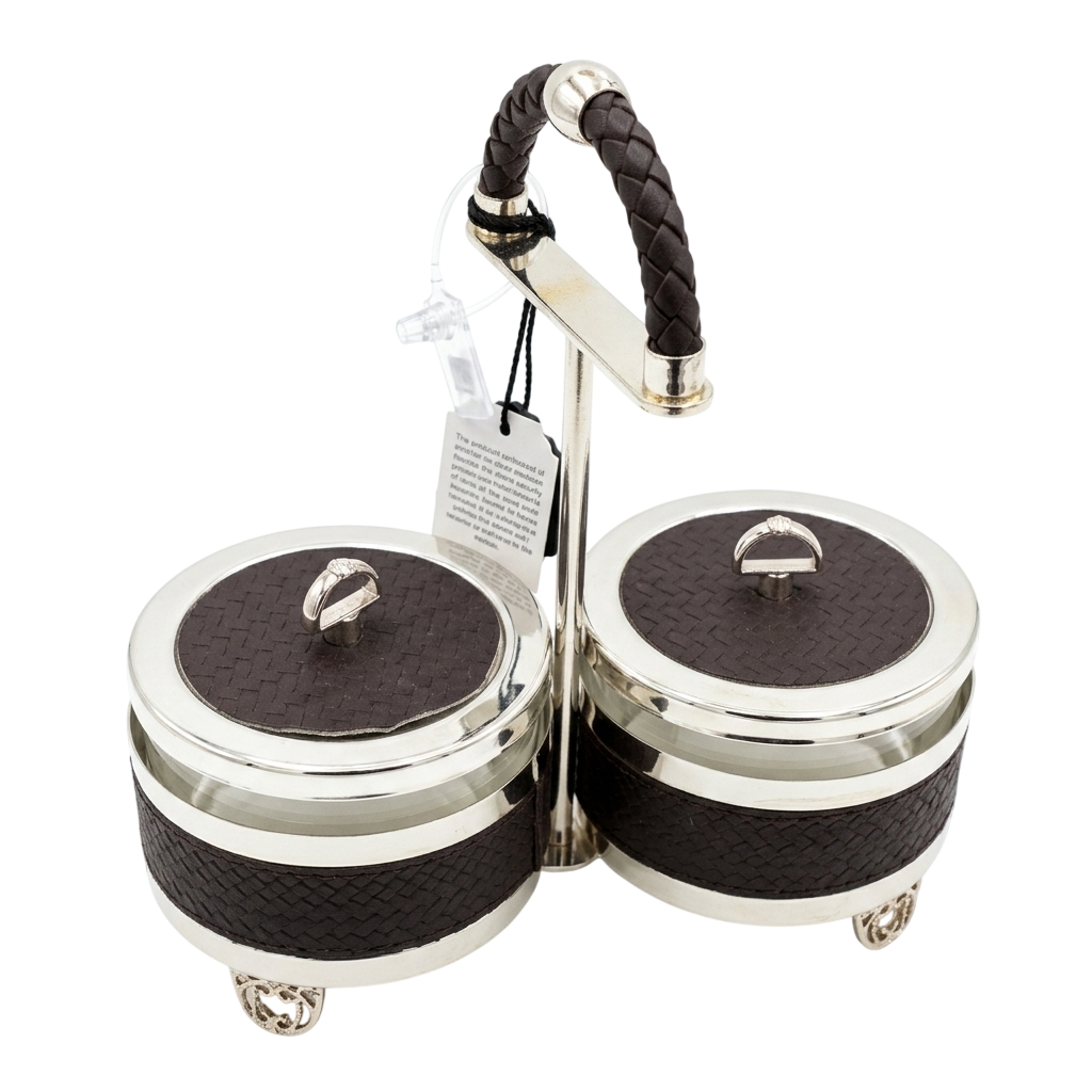Luxury Double Snack Server