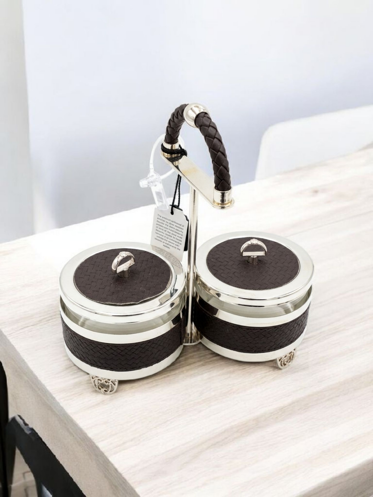 Luxury Double Snack Server