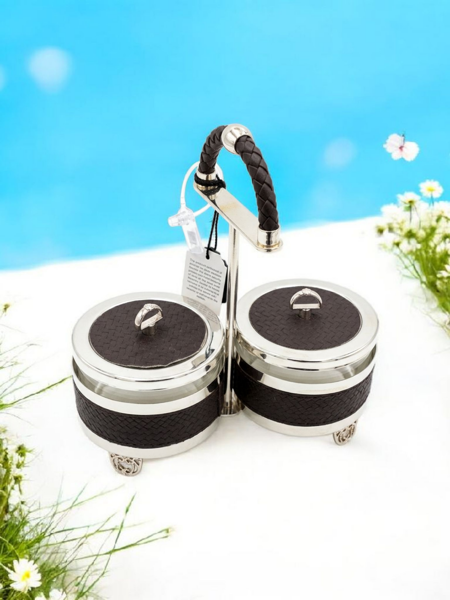Luxury Double Snack Server