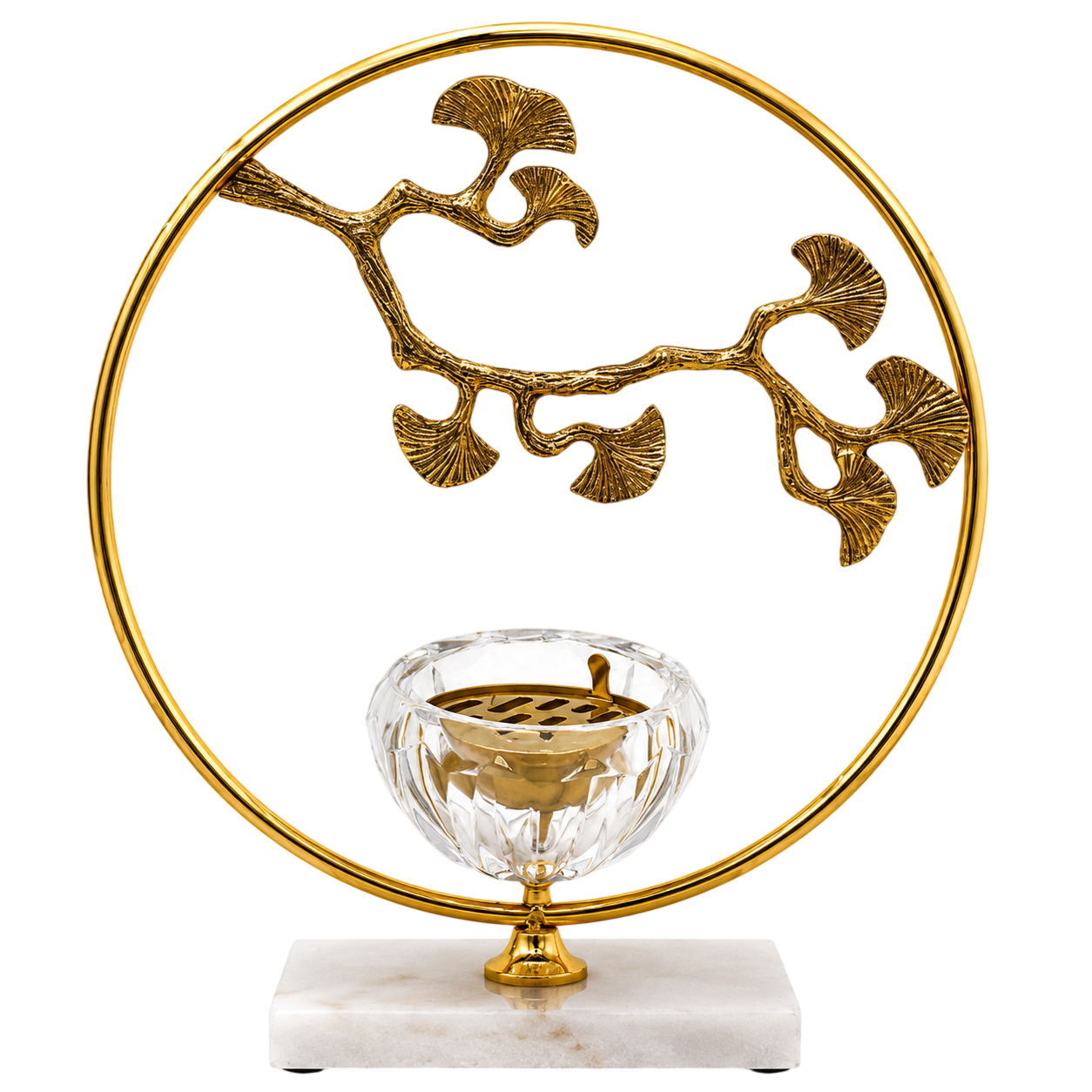 Luxury Gold Incense Burner