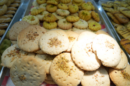 Afghan Sugar Pistachio Discs – 10.99/lb