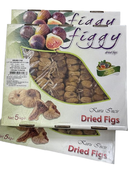 Figgy Turkish Dried Figs – 5 kg Box