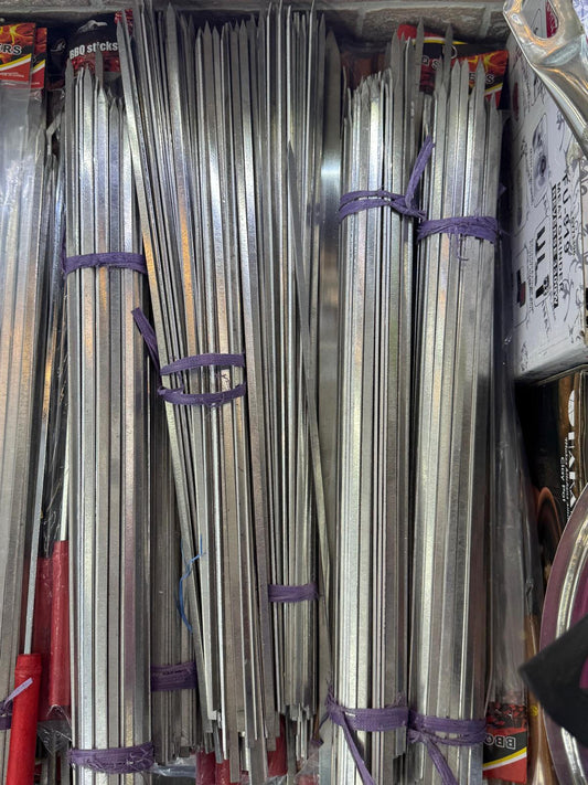 Heavy-Duty Flat BBQ Skewers (Kebab/Khoobideh Sticks).   $1.99 each stick)
